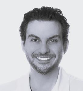 Head shot bw