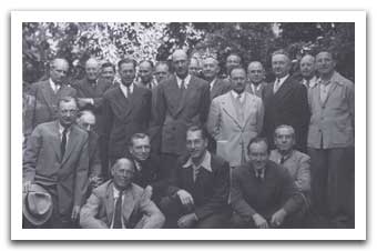 Historical photo of PCSP founders